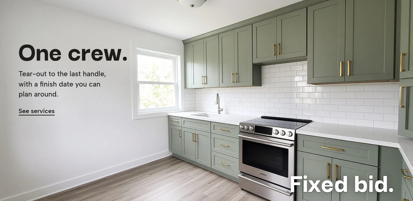 Northfork Remodel homepage design by Tarrant Studios, an example site